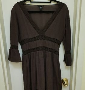 Brown dress